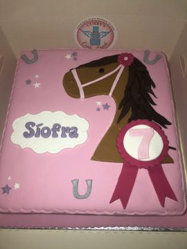 Pony Birthday Cake